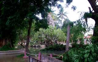 Flooded temple